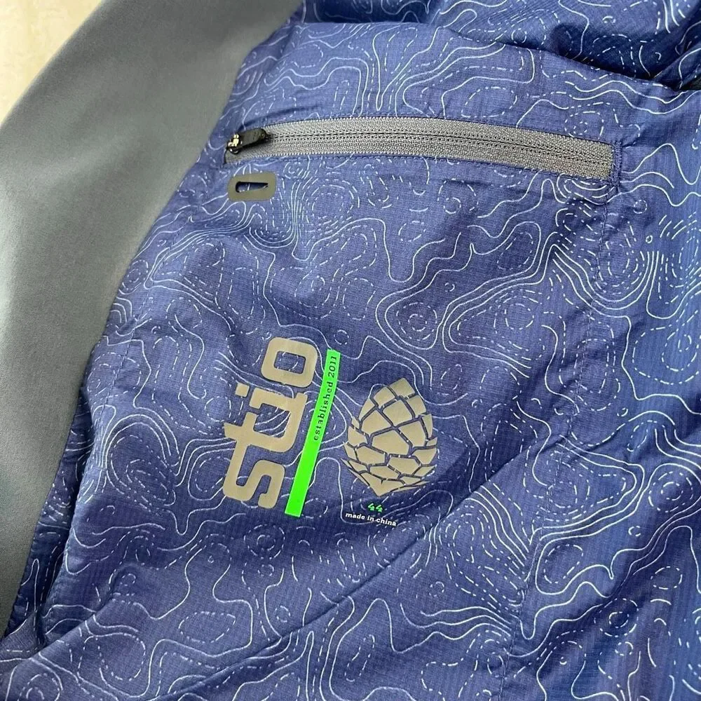 Stio Mountain Mens 44 Rammel Blazer Sports Jacket Blue NEW 2390 M’s